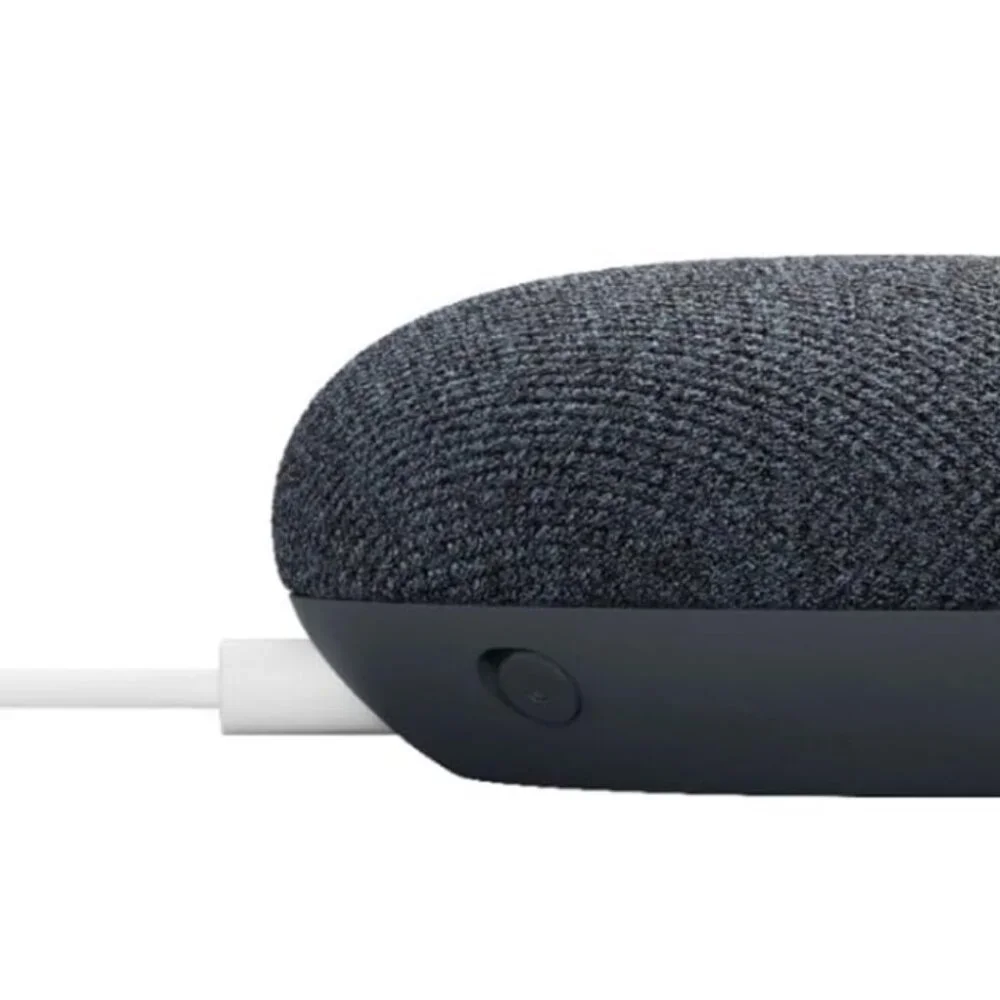 Charcoal Google Nest Mini 2nd Generation Smart Speaker with Google Assistant
